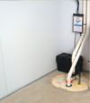 basement wall product and vapor barrier for Henrico wet basements